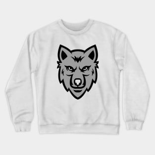 Wolf Face Logo Crewneck Sweatshirt